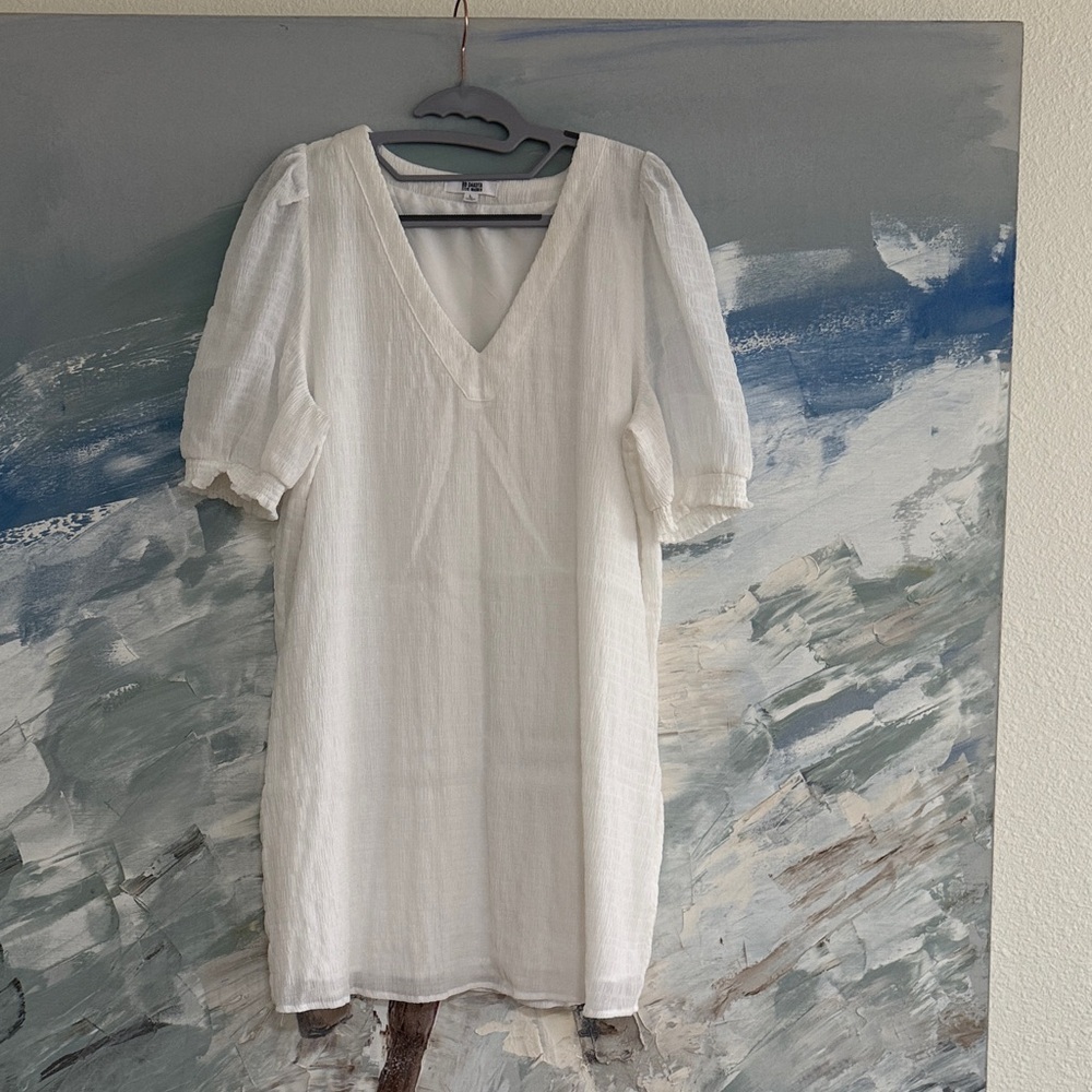 BB Dakota White Mini Dress